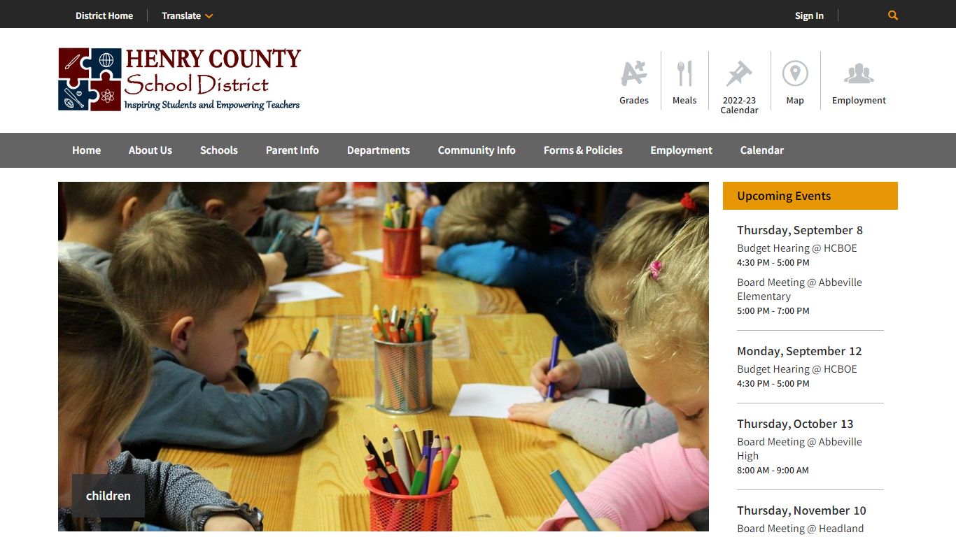 Henry Co School District / Homepage
